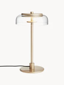 Malá ručne fúkaná stolová LED lampa Blossi
