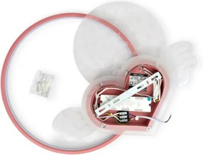 Brilagi - LED detské stropné svietidlo LOVE LED/48W/230V 3000/4500/6000K ružová