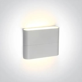Moderné svietidlo ONE LIGHT ext. nástenné svietidlo 67376/W/W