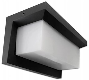 LED Vonkajšie nástenné svietidlo LED/12W/230V IP54 čierna