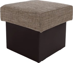 Taburetka T1 - cappuccino / tmavohnedá