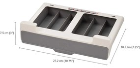 Sivý stojan na kapsule CupboardStore – Joseph Joseph