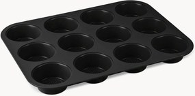 Nepriľnavá forma na muffiny Matte Black