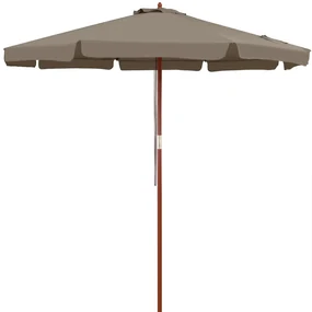 InternetovaZahrada Záhradný slnečník Ø330 cm - taupe