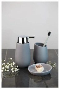 Sivý keramický dávkovač mydla 320 ml Badi – Wenko