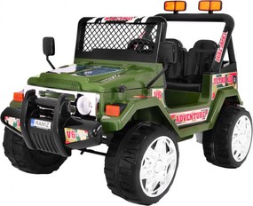 Ramiz Detské terénne auto na batérie Raptor Drifter zelené + ovládač na diaľkové ovládanie