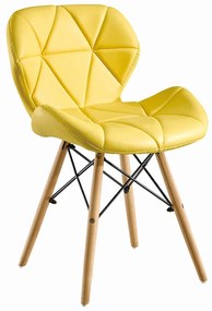 DORSET čalúnená stolička, žltá