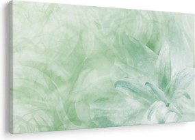 Obraz - Zelený kvet (90x60 cm)