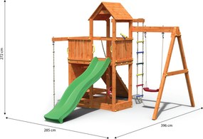 Marimex | Detské ihrisko Marimex Play 009 + zelená šmykľavka | 11640174