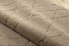 Koberec DUNE WOOL 497 03 TM620 hnedý