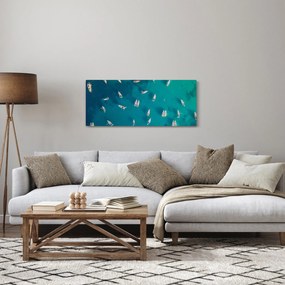 Obraz - Plachetnica (120x50 cm)