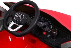 Ramiz Elektrické autíčko Audi Q8 Lift pre deti červené SUV + diaľkové ovládanie