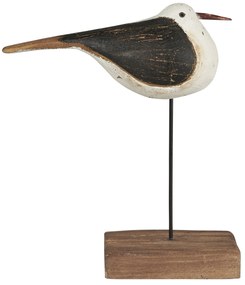 Ib Laursen Drevená dekorácia Bird Nautico 20 cm