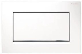 Ovládacie tlačidlo Geberit Sigma30 chróm biely 115.893.KJ.1, 1 ks