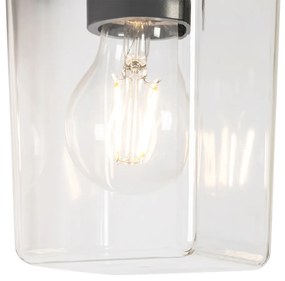 Moderná vonkajšia nástenná lampa čierna IP54 - Chimay