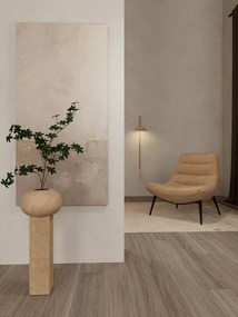 Lounge křeslo Milford světle hnědé