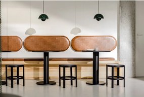 Okrúhly jedálenský stôl s doskou v dubovom dekore ø 65 cm Sool – noo.ma