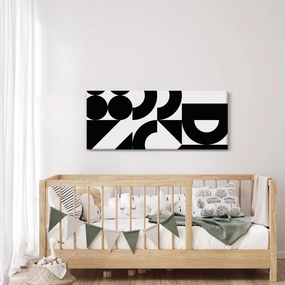 Obraz - Geometrická abstrakcia N⁰2 (120x50 cm)