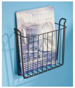 Hnedý nástenný stojan na časopisy iDesign Classico