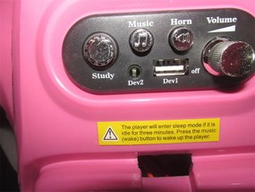 Elektrické autíčko QUAD Small ATV J320 ružové