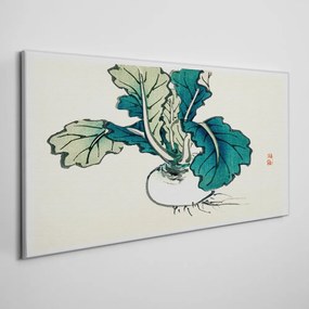Obraz na plátne zelenina cibuľa