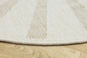 Detský obojstranný koberec BRUSSELS 206023/10820 béžový / krémový kruh