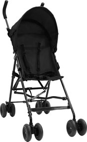 vidaXL Detská kárička antracitová a čierna oceľ