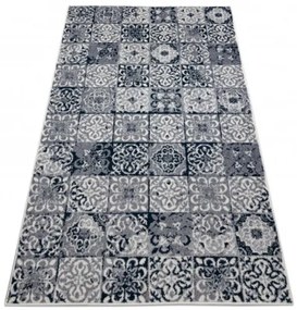 Koberec HEOS 78586 krém / nebeský PATCHWORK