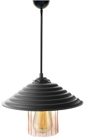 SADA 2x Luster na lanku UFO 1xE27/60W/230V