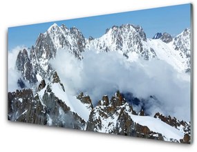 Nástenný panel  Hory krajina 100x50 cm