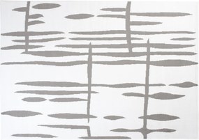 TA Koberec T967A BIELY LACNÝ PP CRM Rozmer: 180x250 cm