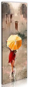 Obraz - Beauty in the rain Veľkosť: 40x120, Verzia: Na talianskom plátne