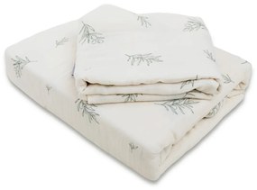 Matex Mušelínové obliečky Olivka, 140 x 200 cm, 70 x 90 cm