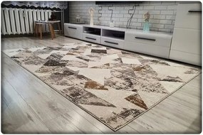 Dekorstudio Moderný koberec LUXESS vzor 28 sivý Rozmer koberca: 120x170cm