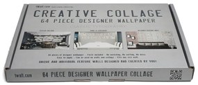 1Wall Kreatívna koláž na stenu 64 dielov 37,5 x 27,5cm Klasické písmo