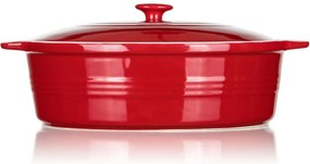 Banquet Forma zapekacia oválna s pokrievkou Culinaria Red 3,6 l, 3,6 l