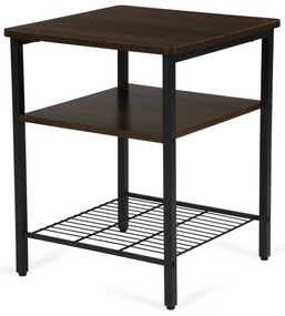 Wellhox Moderný konferenčný stolík s 2 policami