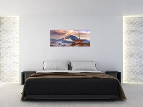 Obraz - Hora Fuji (120x50 cm)