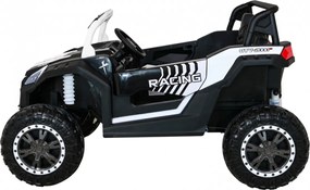 Ramiz Buggy ATV Racing pre 2 deti Biela + pohon 4x4 + diaľkové ovládanie + pomalý štart + MP3 LED