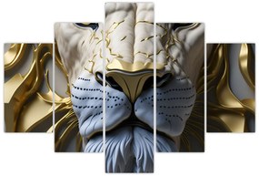 Obraz - Levia hlava (150x105 cm)