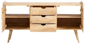 furniture-nabytek.cz - Masívny kúpeľňový set Barani, 3 kusy
