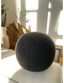 Dekoračný vankúš z materiálu buklé ø 25 cm Top – Mioli Decor