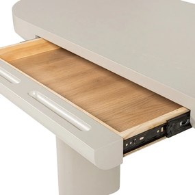 Béžový konzolový stolík 50x120 cm Mael – WOOOD