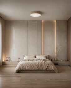BRILAGI - LED RGBW stmievateľné stropné svietidlo CLARE 4xE27/12W/230V béžové