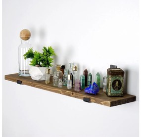 Nástenná polica 16x60 cm smrek