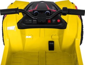 Elektrická štvorkolka Quad Sport TX 4 × 4 žltá