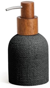 BISK Erga Craft, dávkovač na mydlo na postavenie, čierna matná, ERG-08570