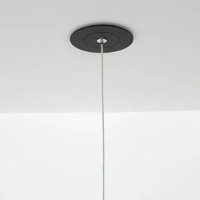 LED luster Elettra A 7 čierne