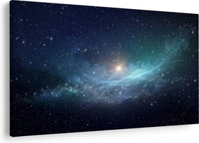 Obraz - Hviezdy a hmlovina (90x60 cm)