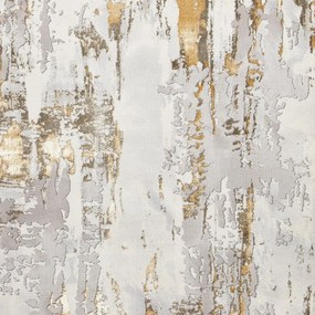 Šedý/v zlatej farbe koberec 170x120 cm Apollo - Think Rugs